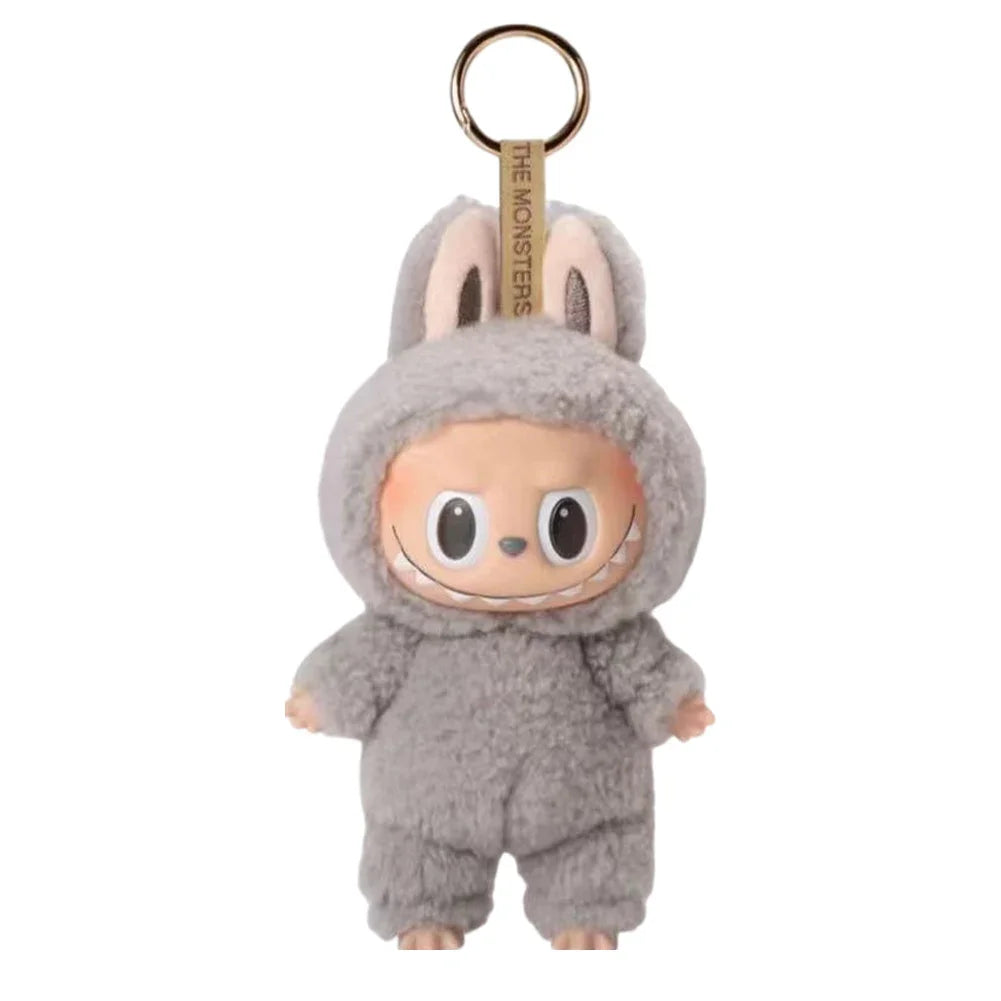 Mini Labubu Keychain-Soft & Fluffy