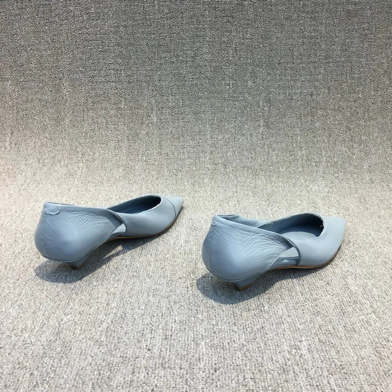 Elegant Soft Touch Pointed Flats – Summer Comfort Shoes for Women