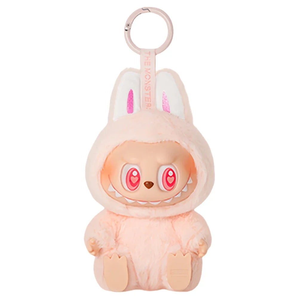 Mini Labubu Keychain-Soft & Fluffy