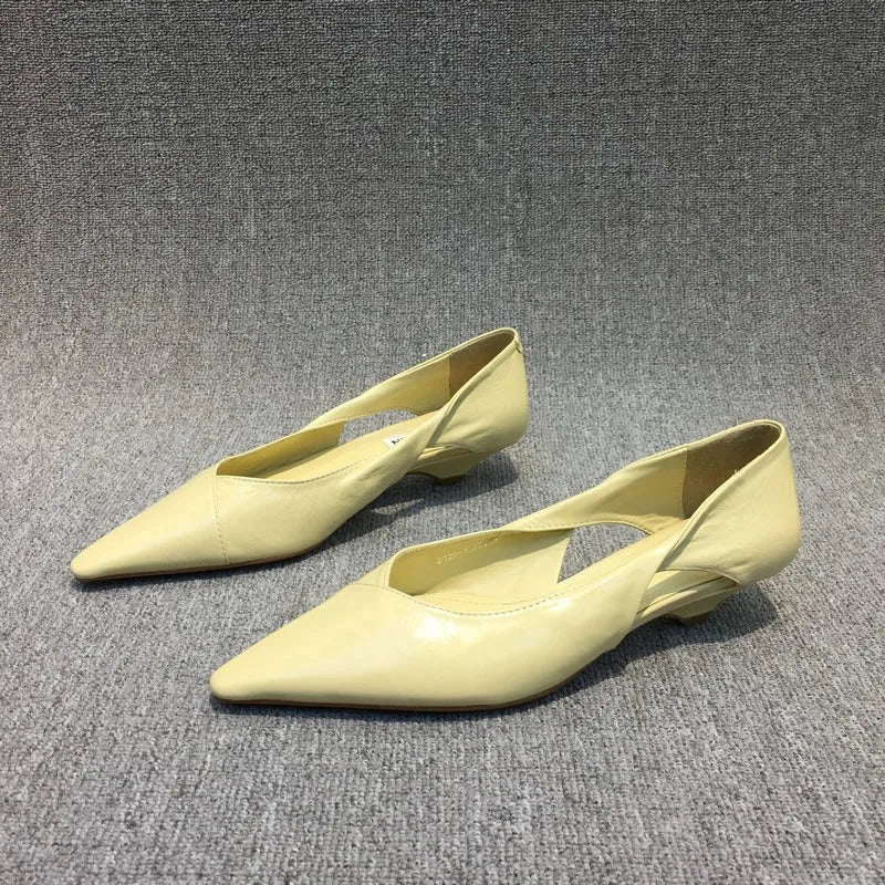 Elegant Soft Touch Pointed Flats – Summer Comfort Shoes for Women