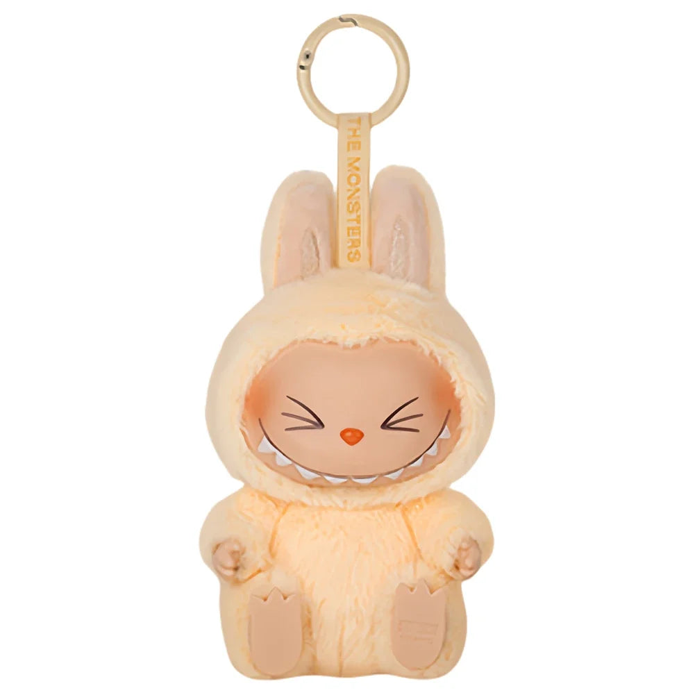 Mini Labubu Keychain-Soft & Fluffy