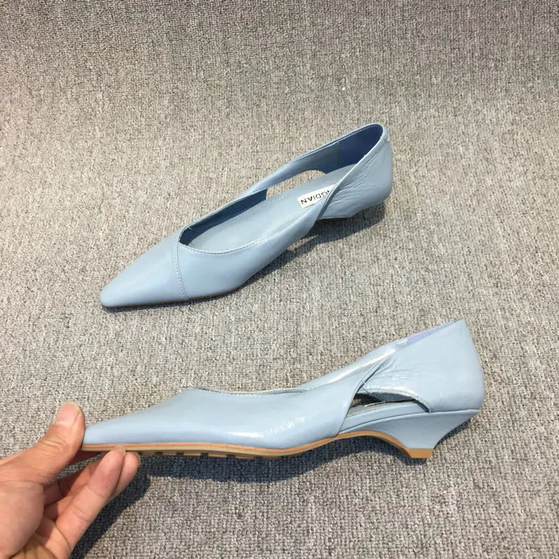 Elegant Soft Touch Pointed Flats – Summer Comfort Shoes for Women