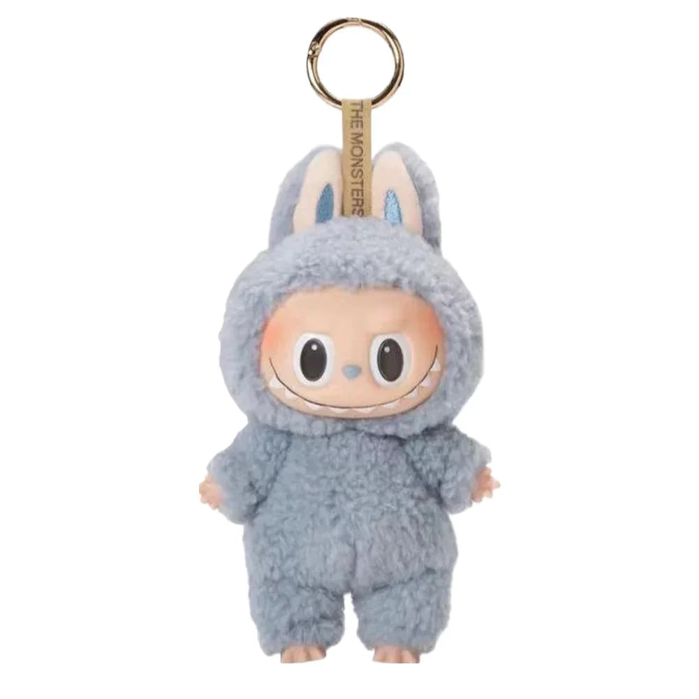 Mini Labubu Keychain-Soft & Fluffy