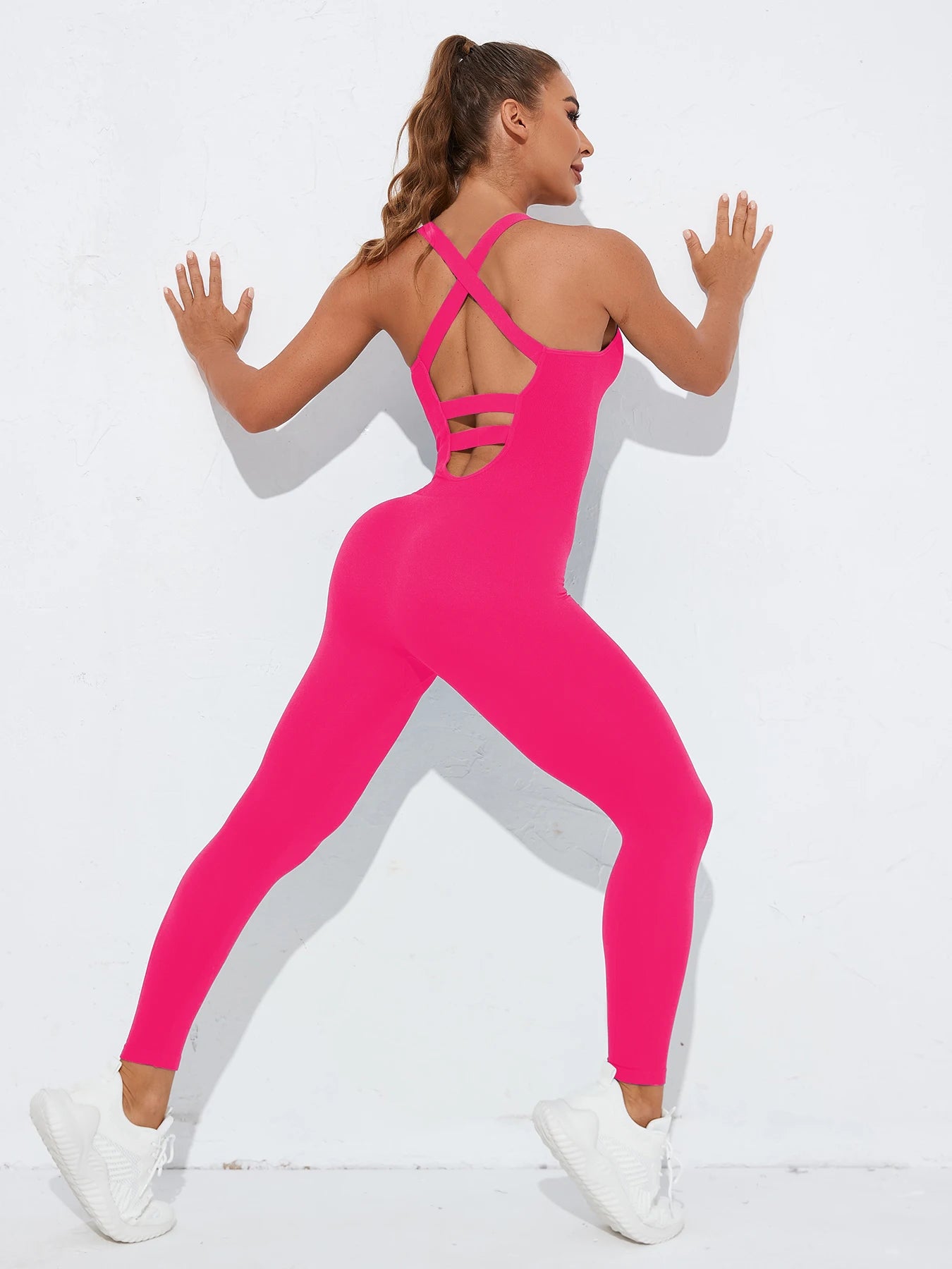 Criss-Cross Sculpting Bodysuit – Seamless Tummy Control