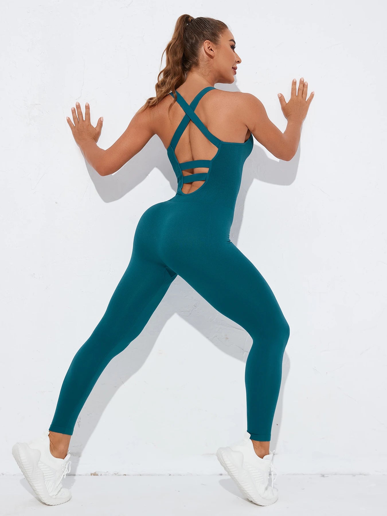 Criss-Cross Sculpting Bodysuit – Seamless Tummy Control