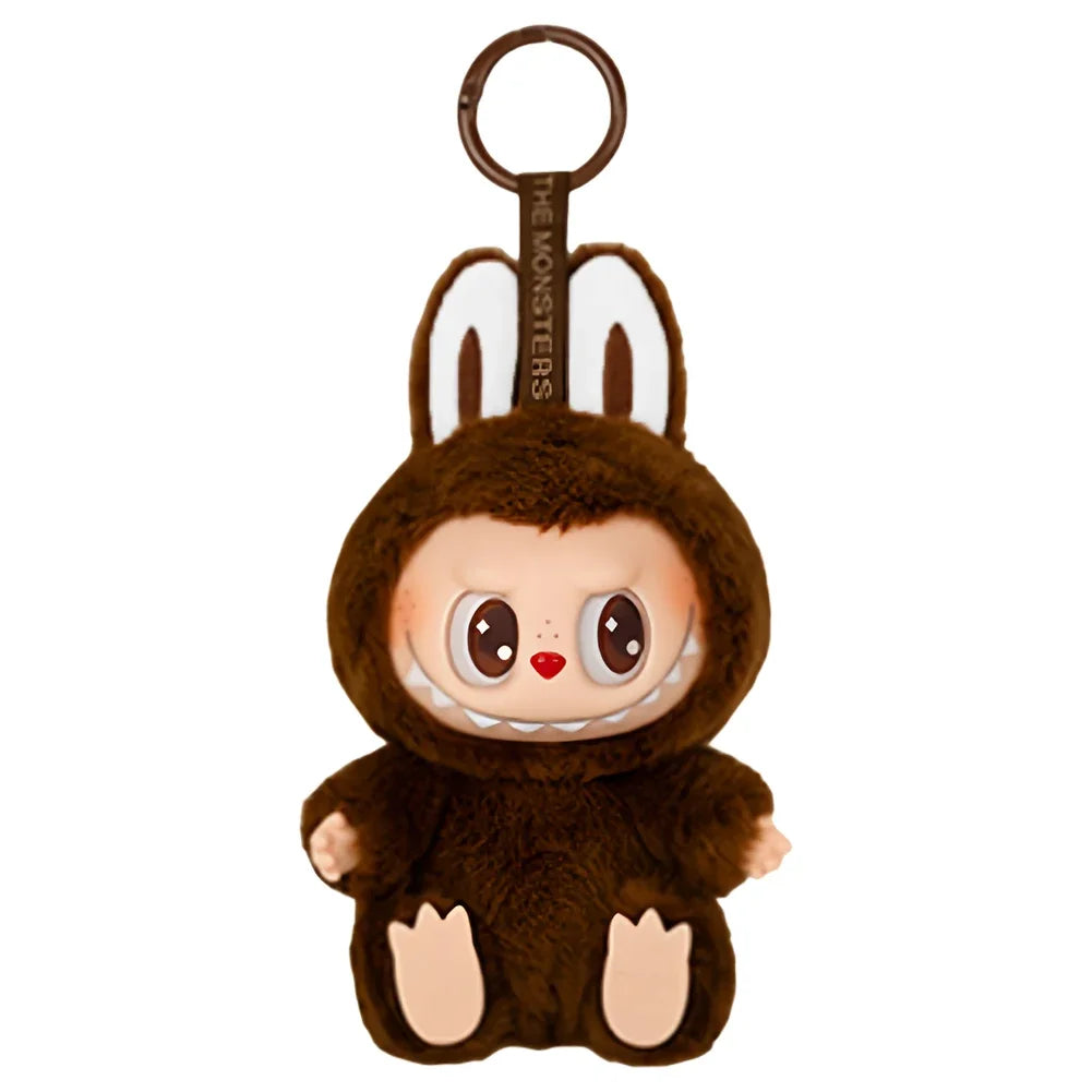 Mini Labubu Keychain-Soft & Fluffy