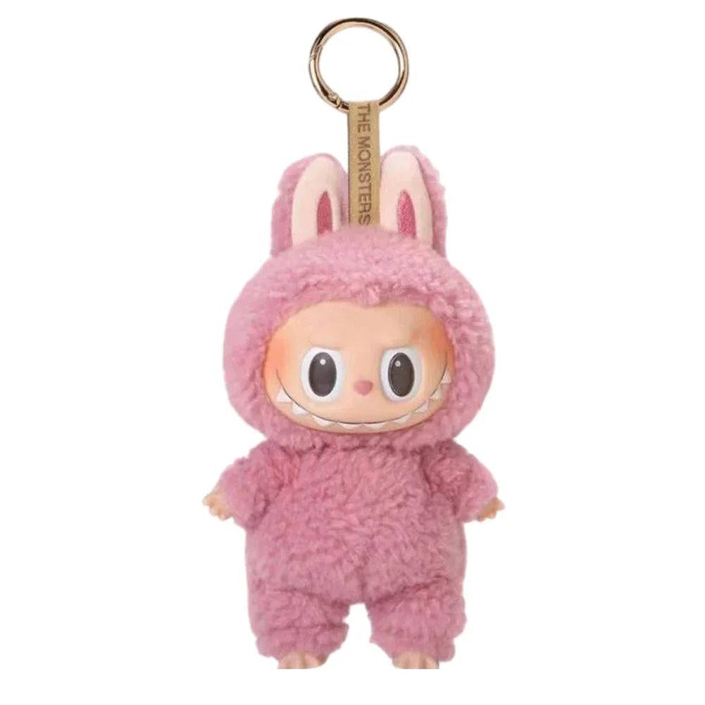 Mini Labubu Keychain-Soft & Fluffy