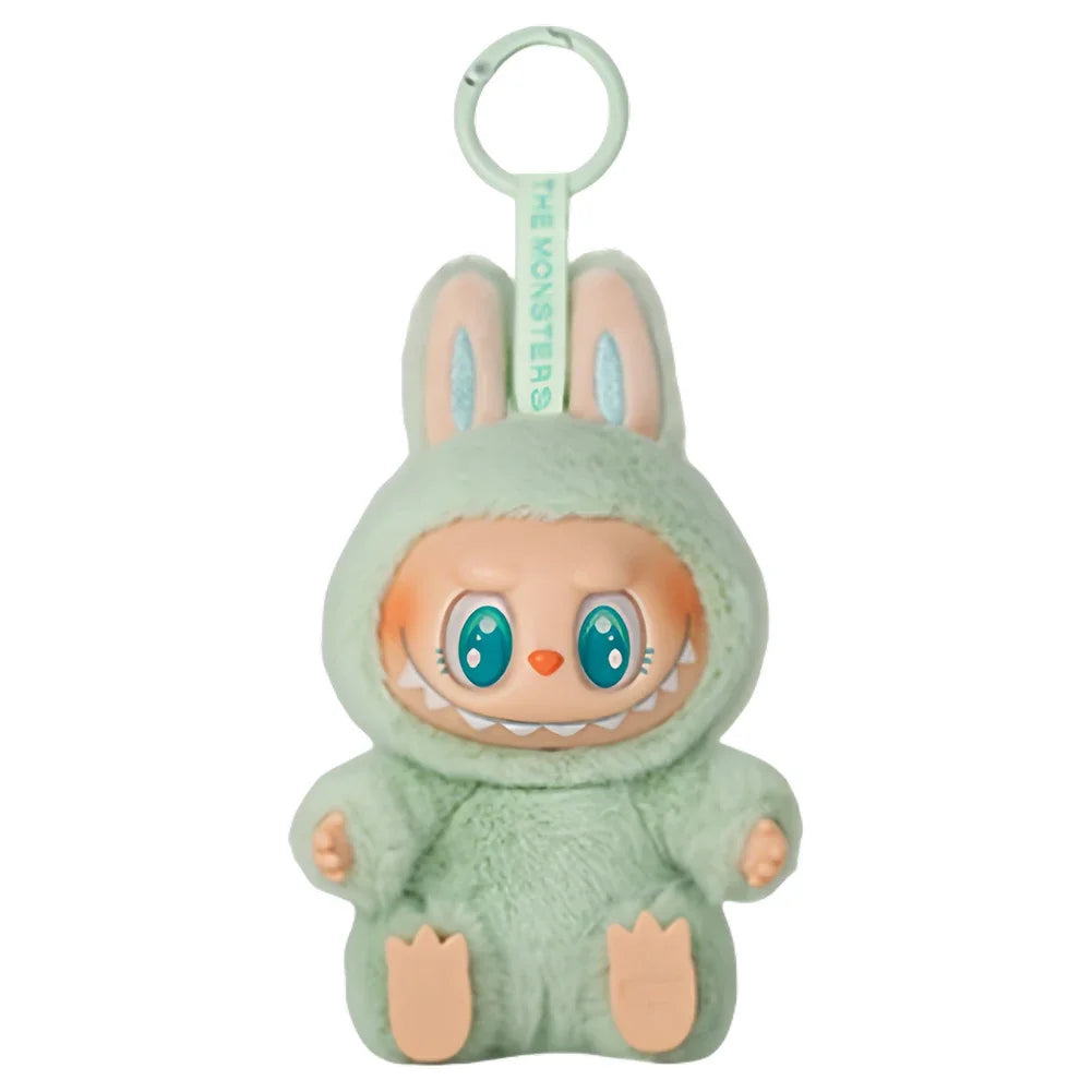 Mini Labubu Keychain-Soft & Fluffy